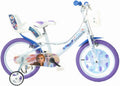 frozen ii 14 inch 23 cm meisjes knijprem wit/paars