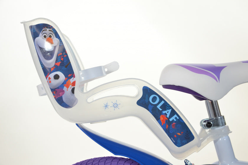 frozen ii 14 inch 23 cm meisjes knijprem wit/paars