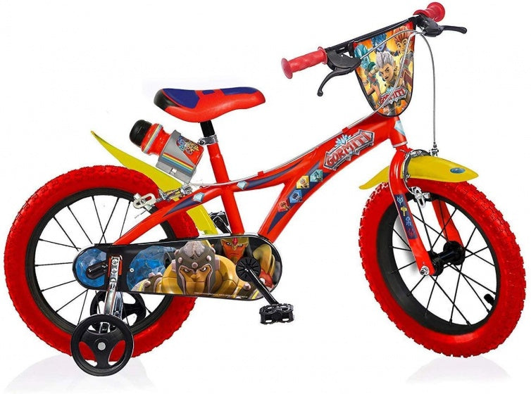 gormiti 14 inch 24 cm jongens knijprem rood