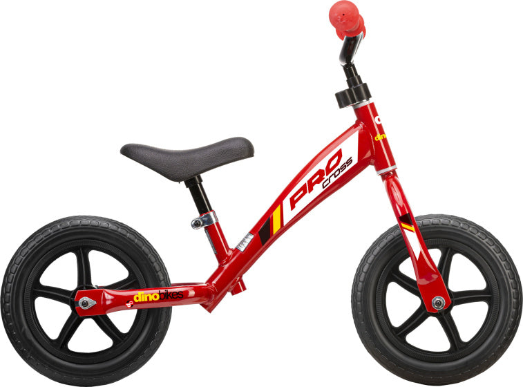 Dino bikes dino loopfiets pro cross 12 inch rood