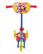 Disney Baby Spidey 3-wiel kinderstep jongens rood/geel/blauw