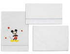beddengoed Mickey Mouse 72 x 106 cm katoen wit 3-delig