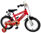 Disney autos disney cars kinderfiets - jongens - 14 inch - rood