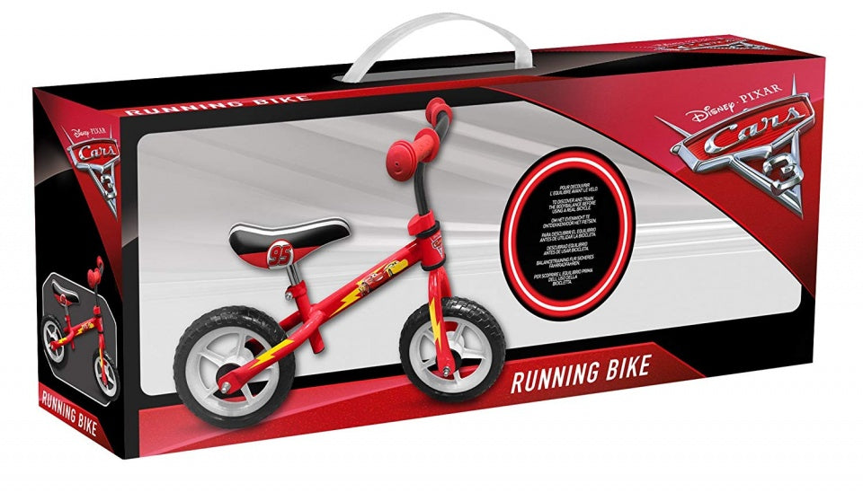 Cars Loopfiets 12 Inch Jongens Rood