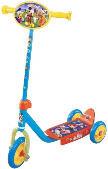 Mickey Mouse 3-wiel kinderstep Junior Vrijloop Blauw/Geel