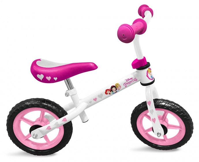 Disney princess loopfiets - loopfiets - vrouwen - wit;roze - 10