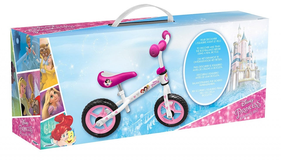 Disney princess loopfiets - loopfiets - vrouwen - wit;roze - 10