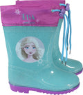 regenlaarzen Frozen meisjes PVC mintblauw fuchsia maat 26-27