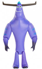 speelfiguur Monsters & Co junior 20 cm paars/bruin