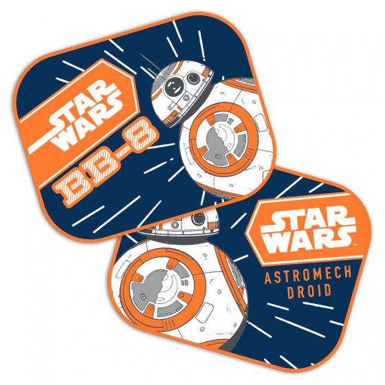 Einparts automotive disney zonneschermen star wars bb8 44 x 35 cm 2 stuks