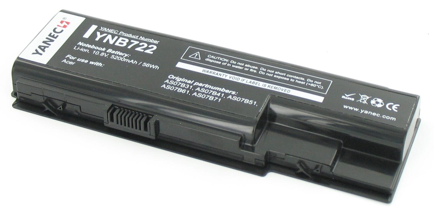 Yanec Laptop Accu 10.8V 5200mAh