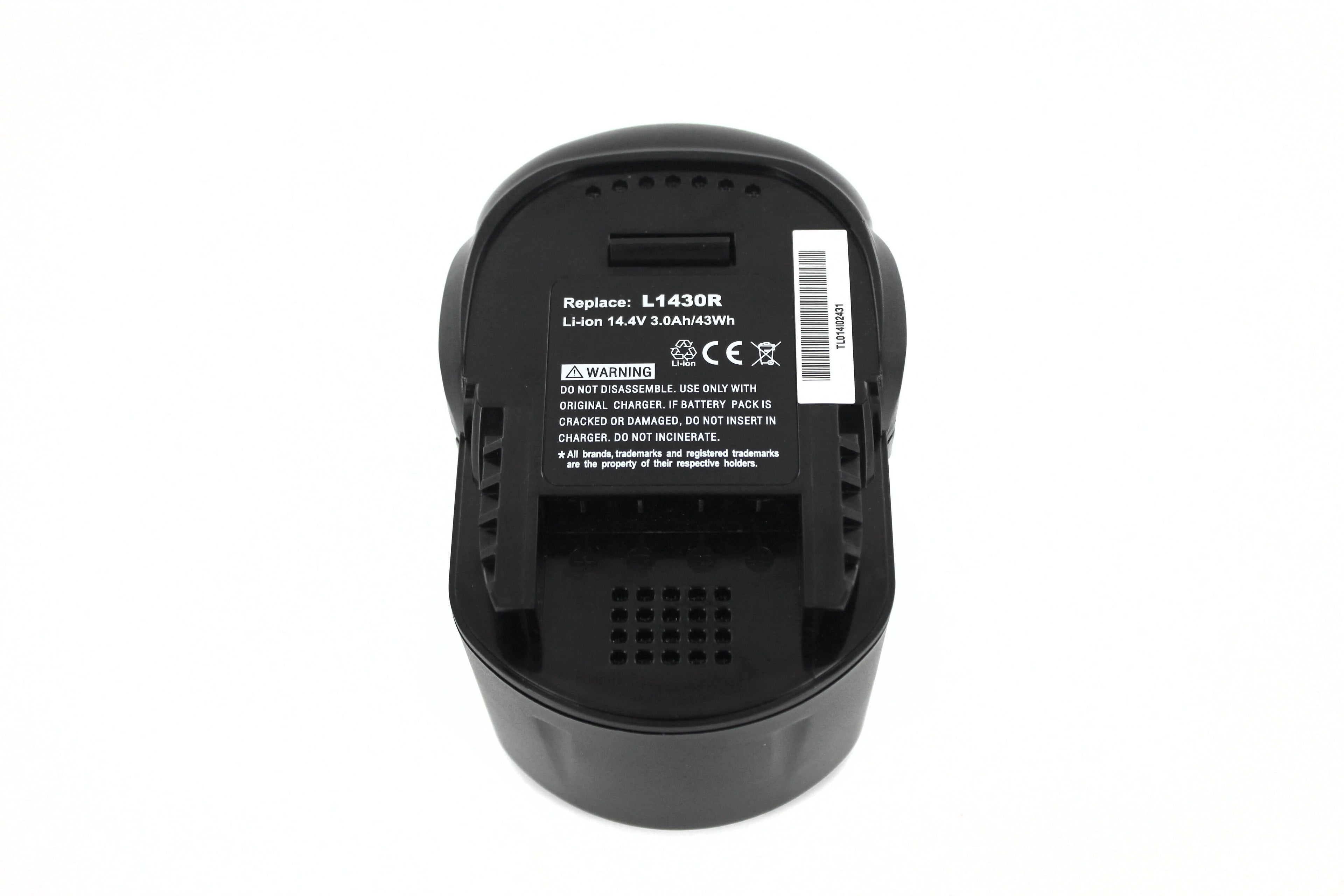 Yanec Gereedschap Accu 14.4V 3.0Ah Li-ion Voor AEG Schuif