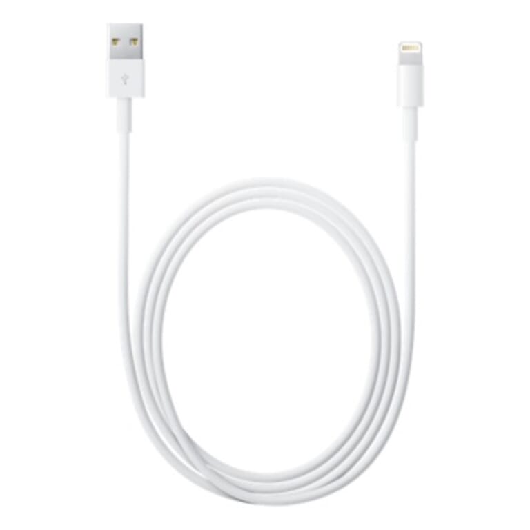 Enzo apple apple usb - lightning laad- sync kabel 2m wit - 9540065
