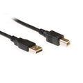 ACT USB 2.0 aansluitkabel USB A man USB B man 3 m