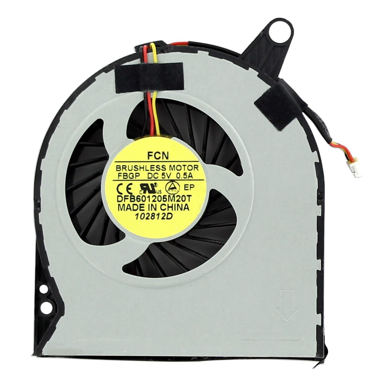 RepPar DFB601205M20T Laptop Fan CPU voor Acer