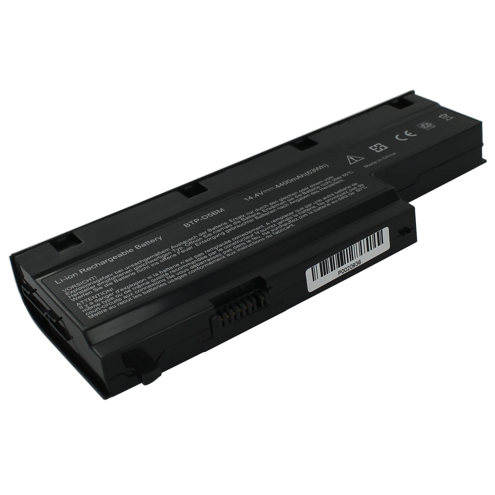 Laptop accu 4400mah