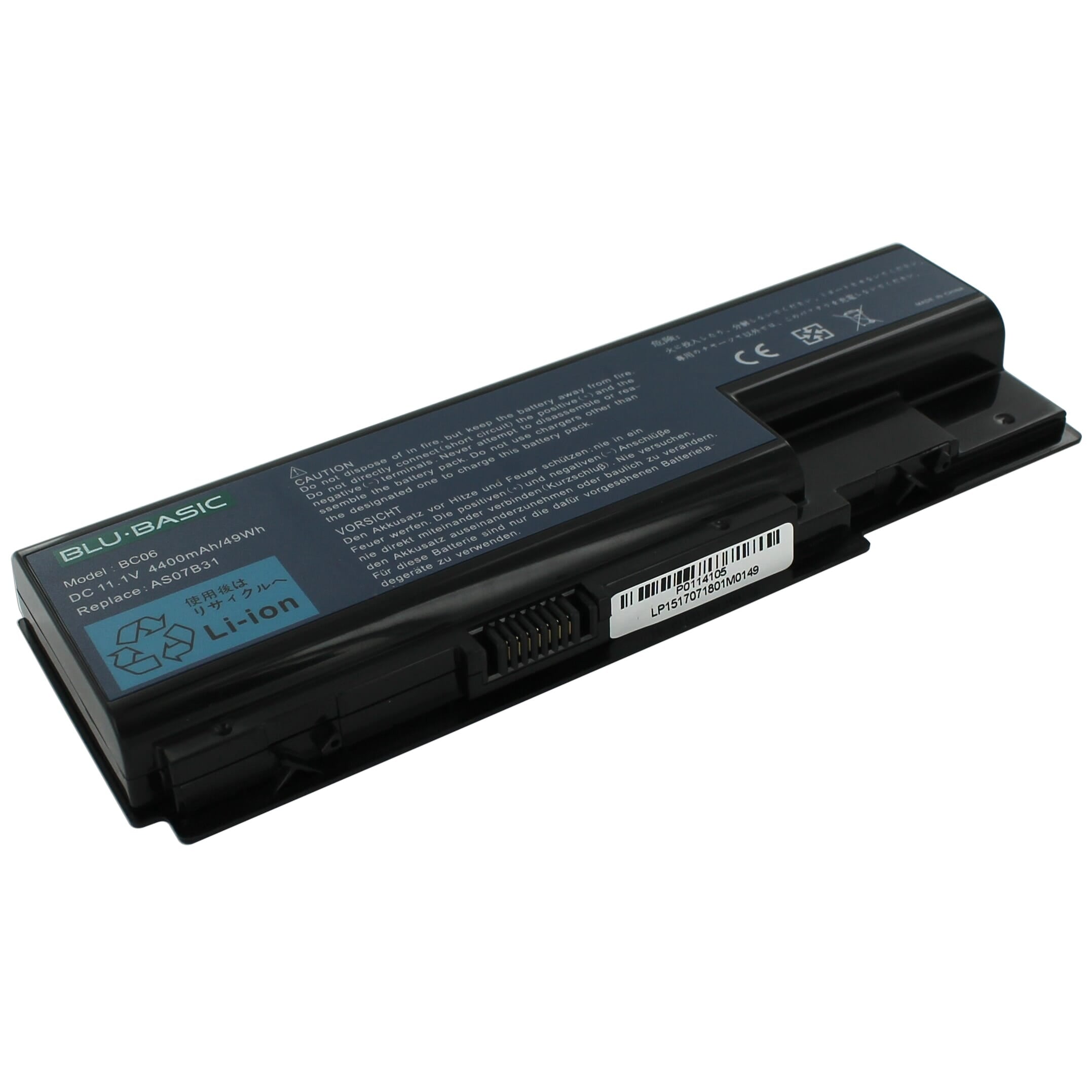 Laptop accu 10.8v 4400mah