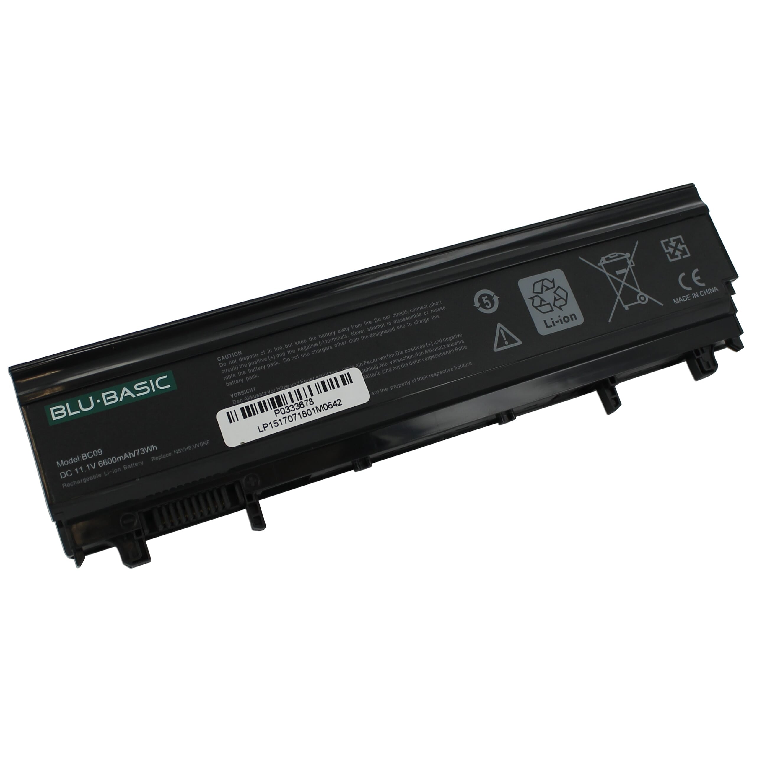 Laptop accu extended 6600mah