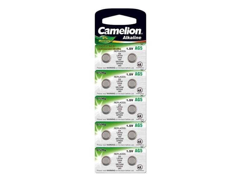 Camelion Alkaline 0% Mecury AG5 1,5V blister 10