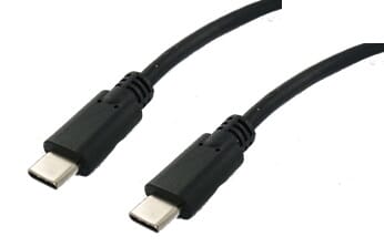 Huismerk USB2.0 Type-C Kabel 1 Meter Zwart