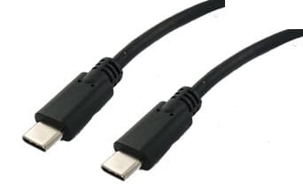 Huismerk USB3.1 Gen 1 Type-C Kabel 1 Meter Zwart