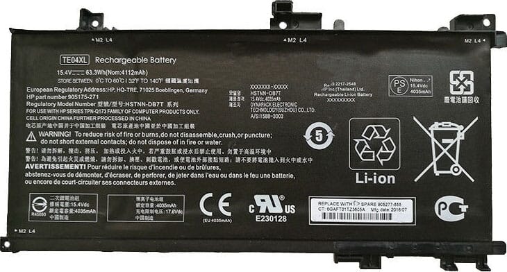 HP Laptop Accu