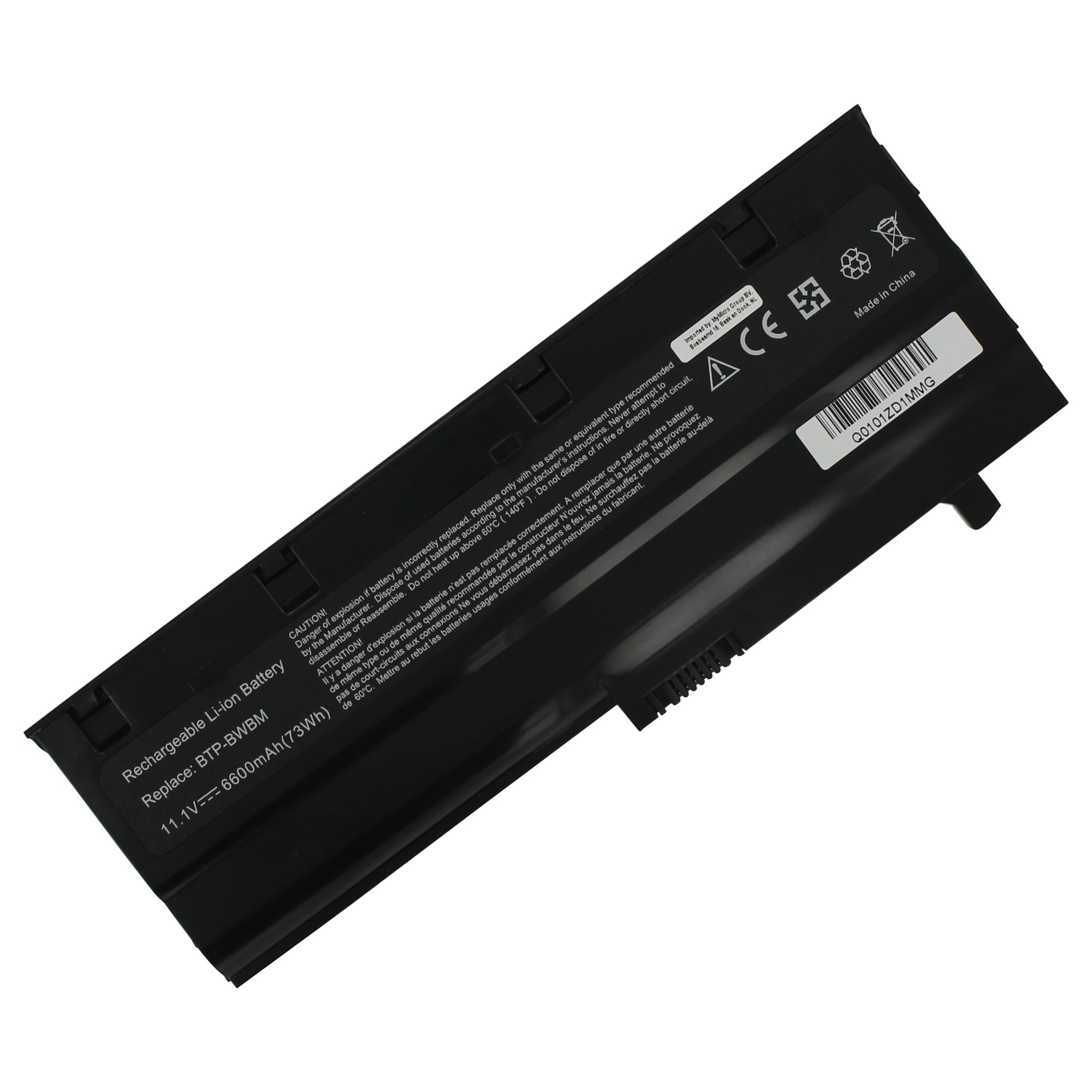 Blu-Basic Laptop Accu 6600mAh