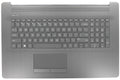 HP Laptop Toetsenbord Qwerty US + Top Cover - Ash Silver
