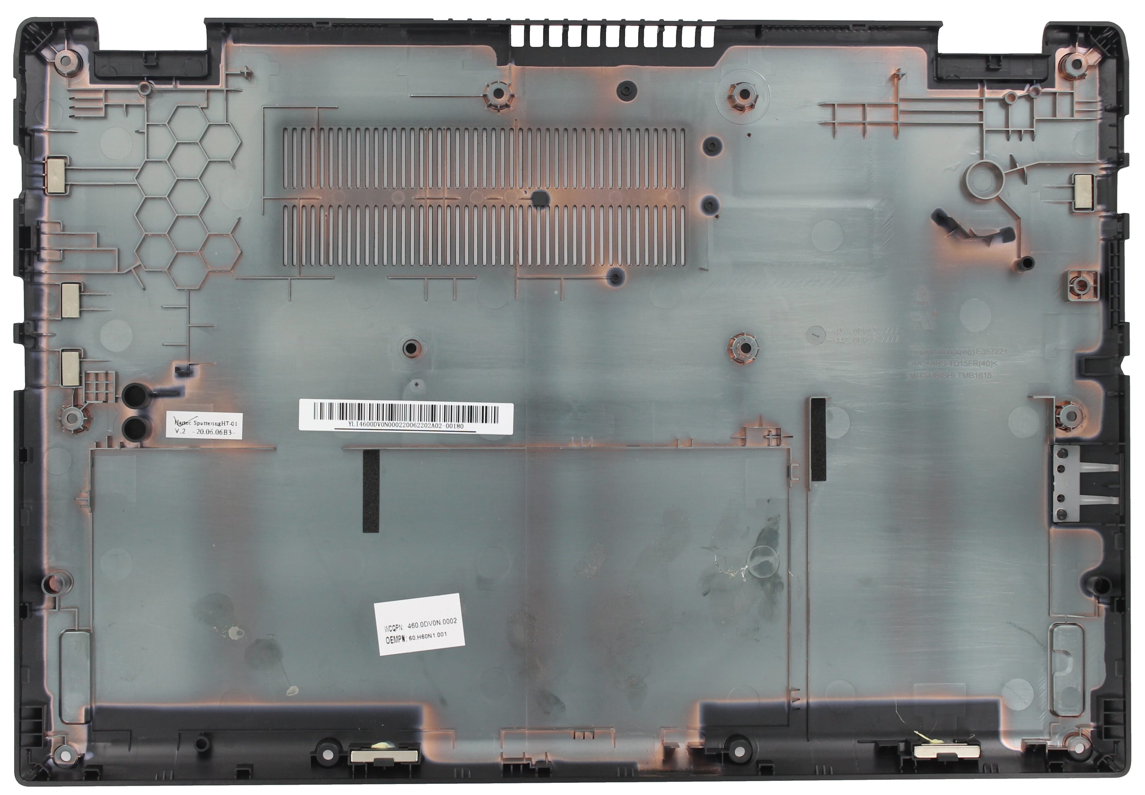 acer laptop bottom cover - zwart