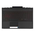Hp laptop toetsenbord qwertz de + top cover, backlight
