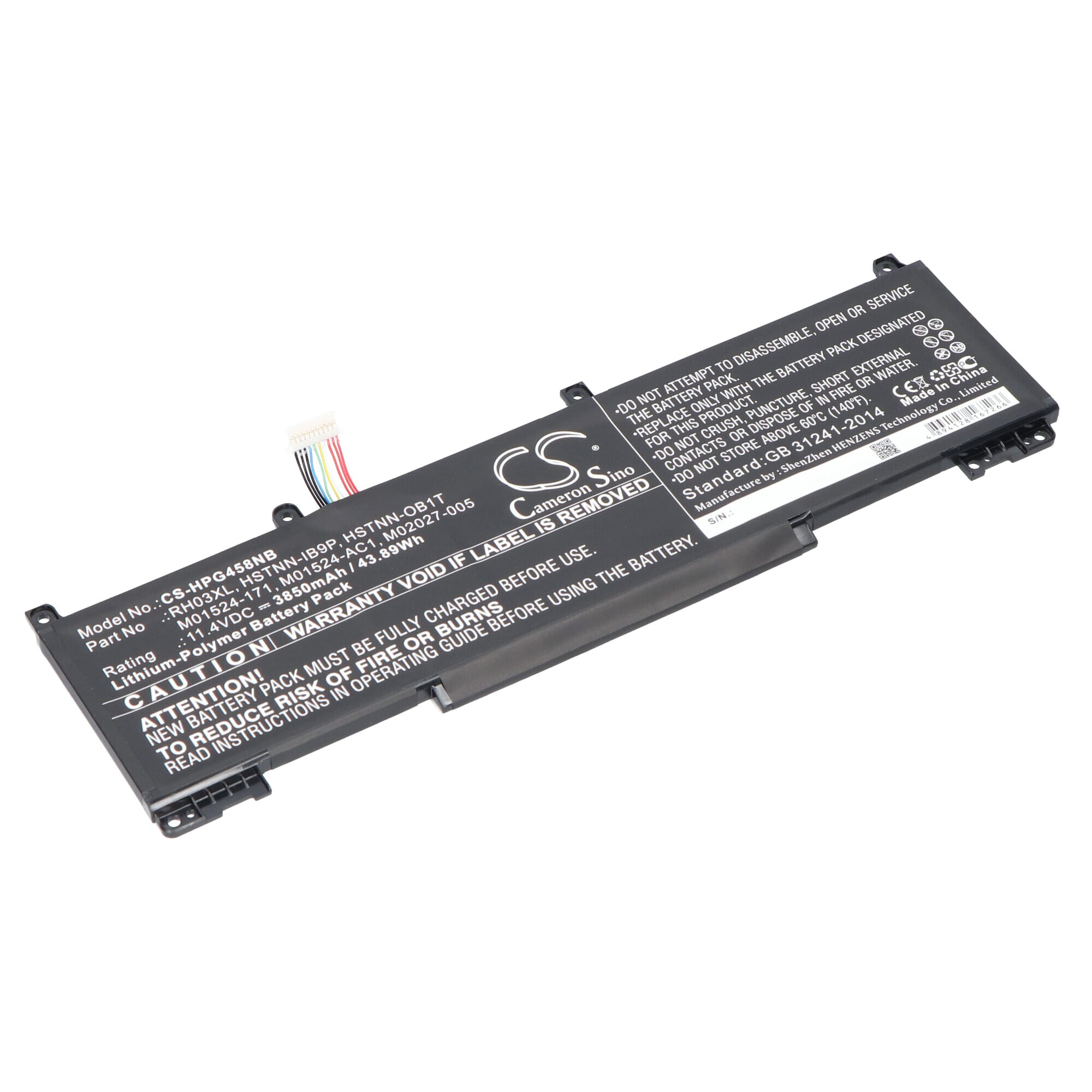 Replacement Laptop Accu 3850mAh