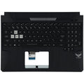 asus laptop toetsenbord qwerty us + top cover, backlit
