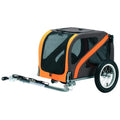 Blue bird hundeanhänger mini mini dog trailer 12 brown orange