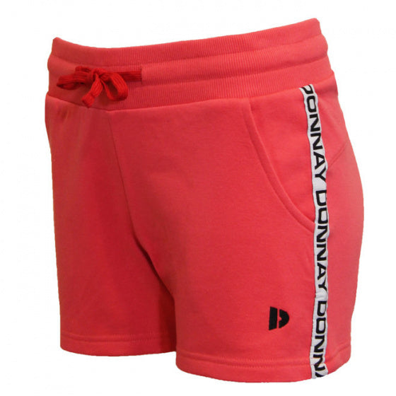 joggingshort Liz dames polykatoen roze maat 3XL