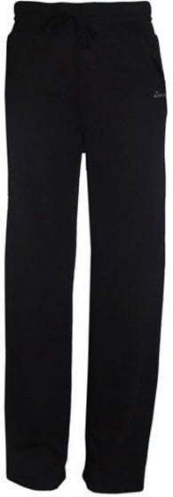 joggingbroek junior polykatoen zwart maat 140