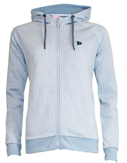 vest Anna dames polykatoen lichtblauw maat S