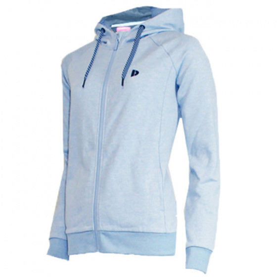 vest Anna dames polykatoen lichtblauw maat S