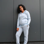 vest Anna dames polykatoen lichtblauw maat S
