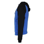 vest met capuchon heren blauw/zwart maat S