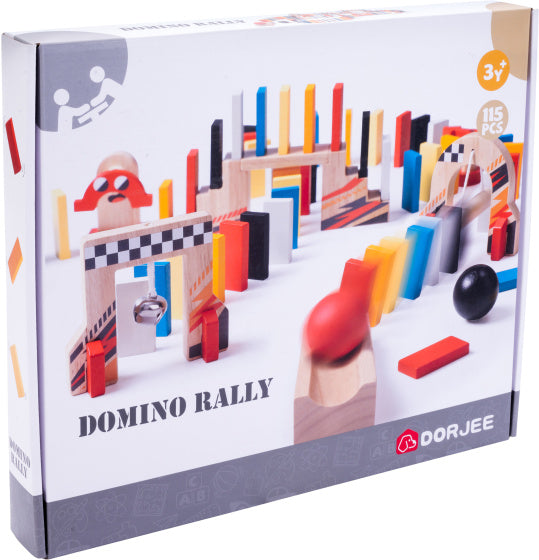 Houten dominostenen, 115st.