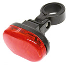 Dresco achterlicht fiets 3 led's | fietsverlichting led | achterlicht met batterij en knipperlicht