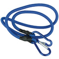 Dresco bagagebinder - karabijnen ce - blauw