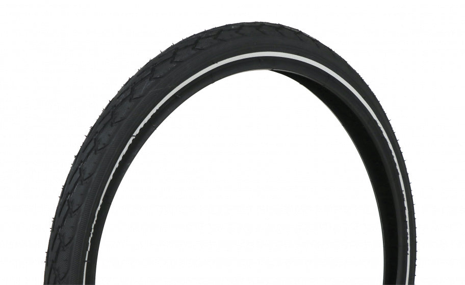 Dresco buitenband street - bandenmaat 20 x 1.75 – etrto maat 47-406 - veilige reflectie - optimale grip bij alle weersomstandigheden - lage rolweerstand – hoge lekbestendigheid - optimale grip - zwart