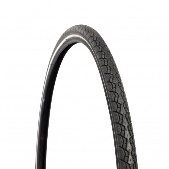 Dresco buitenband holland tour - bandenmaat 26 x 1 3 8 – etrto maat 37-590 - veilige reflectie - optimale grip bij alle weersomstandigheden - lage rolweerstand – hoge lekbestendigheid - optimale grip - zwart