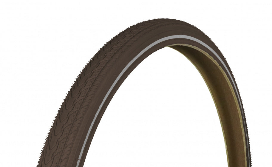 Dresco buitenband traveller - bandenmaat 28x1.75 – etrto maat 47-622 – anti-lek band met anti puncture system (aps) – met 3mm brekerlaag - veilige reflectie - lage rolweerstand – zeer hoge lekbestendigheid - optimale grip