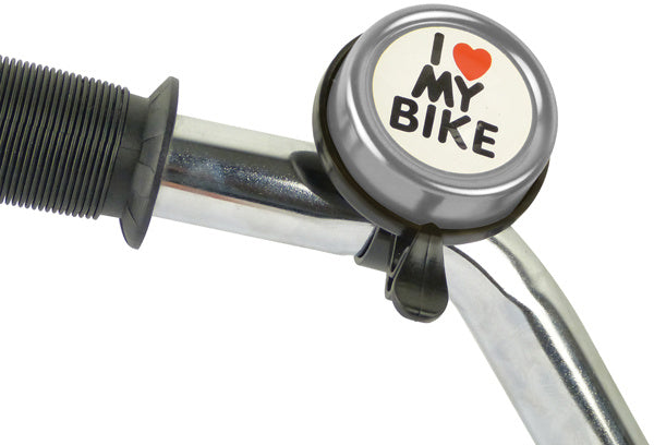 Dresco fietsbel - i love my bike - jongen