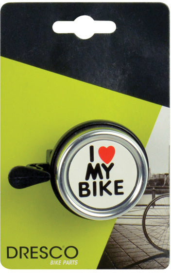 Dresco fietsbel - i love my bike - jongen