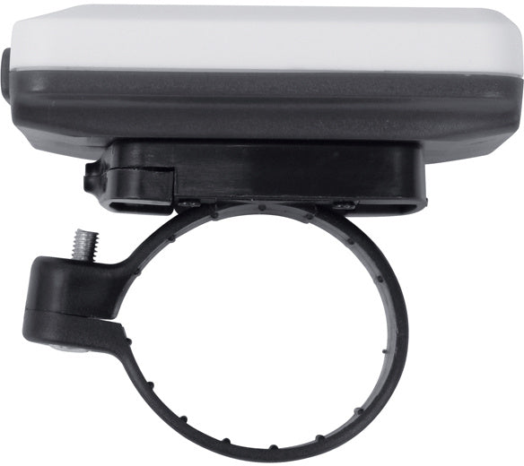 Dresco draadloze fietscomputer - 12 functies – grote display – scanfunctie – spatwaterdicht – incl. (cr2032) batterijen – klok (12 of 24 uur) - automatische start stop – achtergrondverlichting – incl. bevestigingsmaterialen - wit