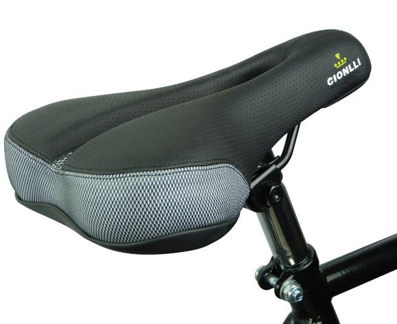 Dresco fietszadel atb mtb zwart