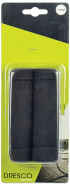 Dresco handvat foam zwart 2 stuks